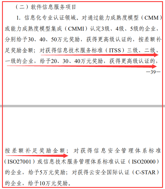 注意咯！東莞ITSS認證補貼再不申請就晚啦！